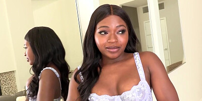 Stunning Ebony First Intense Double Penetration - Noemie Bilas And Prince Yahshua