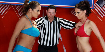 Wild Trina Michaels - ffm sex - Brazzers Exxtra