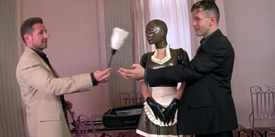 Lovely David Perry and Choky Ice - latex action - Porn World