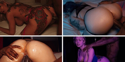 Glamorous pornstar's big cock dirt