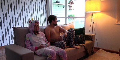 Scarlett Taylor and Stephan Rogers making a sex tape