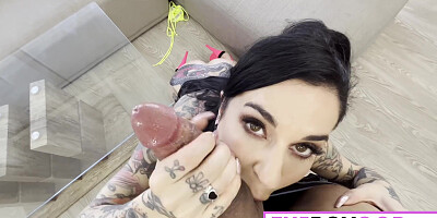 Gets The Juiciest Creampie From Behind With Angel Joanna, Tony Profane And Joanna Angel