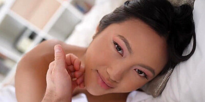 Pretty Asian babe is your loving GF, what do you do?