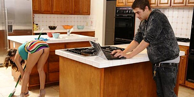 Heather's blowjob scene