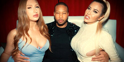 Sexy Caitlin Bell and Skylar Snow at missionary dirt