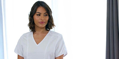 Maria Kazi and Nicole Aria go wild with their lesbo teasing