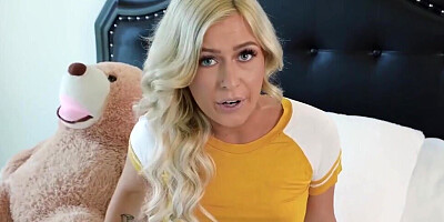 Stepsister is going to scream out loudly during POV sex