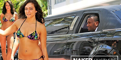 Naked Hustlers featuring Roxi's white bitch bbc clip