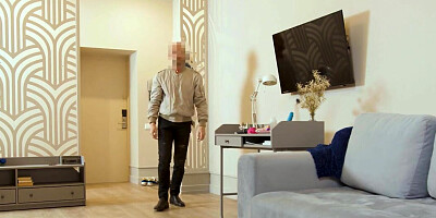 Sata Jones is going to tease in her casual outfit prior to SEX