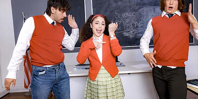 Cowgirl scene with steamy Pixie Smalls from Innocent High