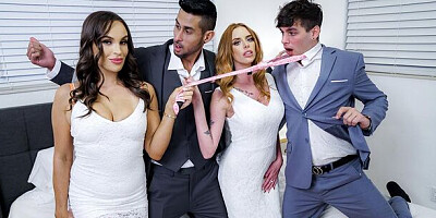 Jessica Aaren and Teal Conrad's teen (18+) scene by Mom Swap