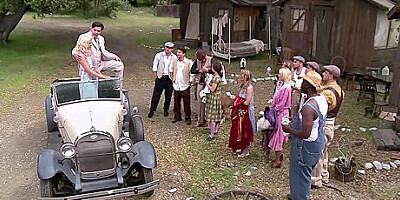 Amber Rayne, A Big Melons Blondie Is Getting Fucked In The Ass Hard By Mr Pete, Rocco Ree