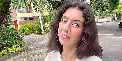 I Paid Repairman With My Pussy And Walked Down The Street With His Cum On My Face Cumwalk