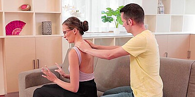 Hot Young Czech Stepmama Stacy Cruz Challenges Stepson To Satisfy Her Pussy Needs