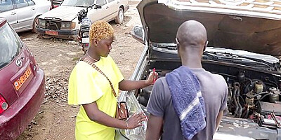 The Mechanic Makes Me Squirt His Cock Deep In My Ass While Troubleshooting My Vehicle At The Garage With His Long Cock 14 Min