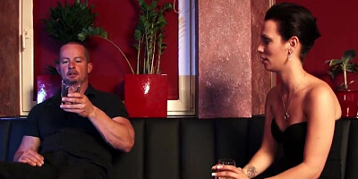 Amateur brunette with bad intentions gets fucked silly