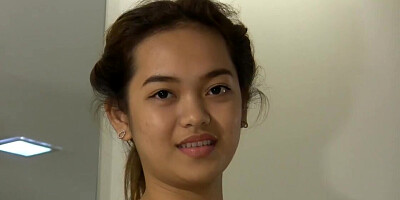 Big dick is going to make this shy hottie scream and cum