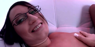 Beauty minx's big dildo smut