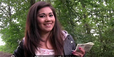 Sex for money dirt with extraordinary milady from Public Agent