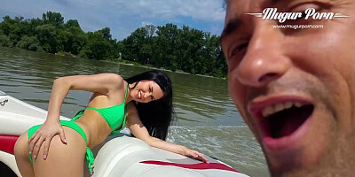 Fantastic Mugur and Gina Gerson - public movie - Mugur Porn