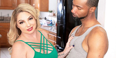 Chicks On Black Dicks featuring Kiki Daire's long legs trailer