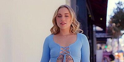 Blonde Cutie Anna Claire Clouds Gets Tight Ass Drilled In First