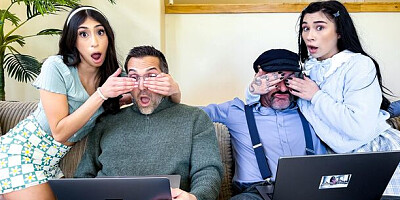 Bubbly Sona Bella and Delilah Dagger's curvy porn