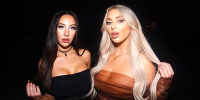 Sophisticated Kayley and Melissa's oral smut