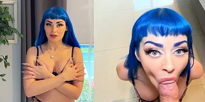 Spying on Hot Step Sis Jewelz Blu Pays off