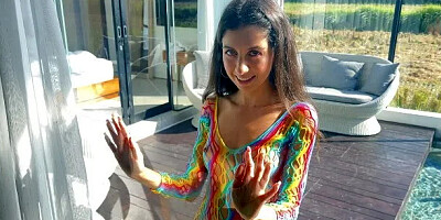 You have to Fuck Me Hard if You Want to Work for My Daddy! - Public Cumwalk