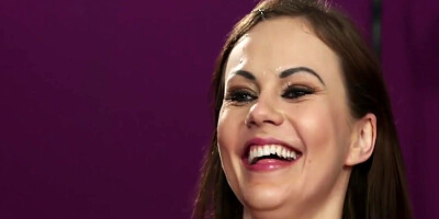 Leather Fetish Babe Perfectly Spunked On Face 7 Min