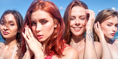 Beach adventures (Sweetie Fox, Diana Rider, Arina Fox, Mayalis)