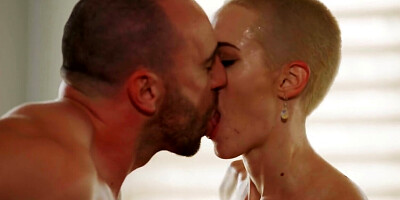 Buzzcut beauty gets fucked in reverse cowgirl big time