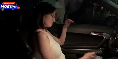 Rich Milf on an Audi Wanted to Suck a Young Guys Cock