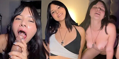 The Most Innocent Girl Gives Delicious Blowjobs Again, Convincing Me to Fuck ...