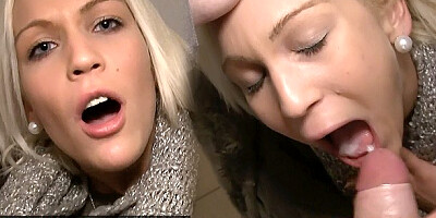 I fucked HOT BLONDE on the Rooftop of a PUBLIC building -