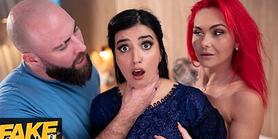 Shy Pakistani girl has sexual awakening in threesome with kinky British couple