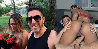 Valentines Day Fuck with a Hot Brazilian Babe Picked Up in Ibirapuera Park