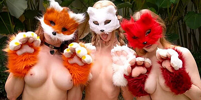 Heavy Quadrober Sex Life with Diana Rider, Sweetie Fox, Arinafox !