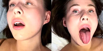 Сum and Rolling My Eyes from Orgasm while My Stepbrother is Playing Computer ...