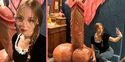 Seduced a Shy Student Who Loves Very Big Cocks