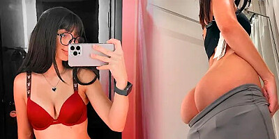A Day with Mayalis. Choosing Lingerie and Yoga Pants. Met and Fucked a Fan