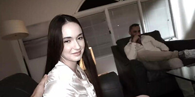 Hazel Moore is a pasty pussy hoe who needs hard cock