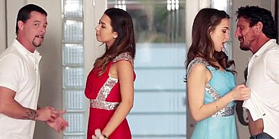 Riley Reid & Melissa Moore - Prom Night Swap