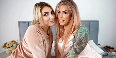 Naughty Step Sisters Play Truth or Dare with Step Bro - Step Familys First T...