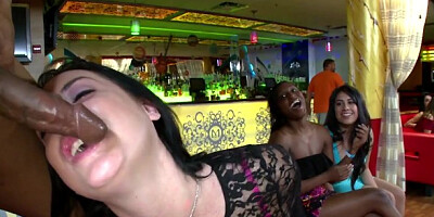 Threesome action with extravagant Brick Danger from Dancing Bear