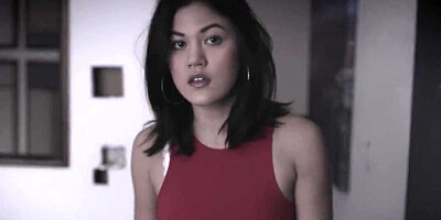 Stepbrother is sleazy and ready to fuck her tight Asian hole