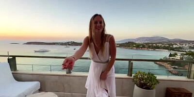 Cheating on Girlfriend with Hot Blonde Milf