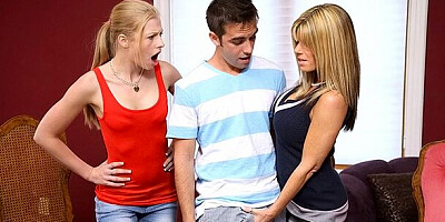 Winning Avrill Hall and Kristal Summers's side fuck movie