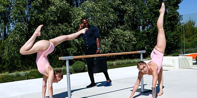 Stylish Mia Split and Alexa Flexy - big tits clip - Rocco Siffredi